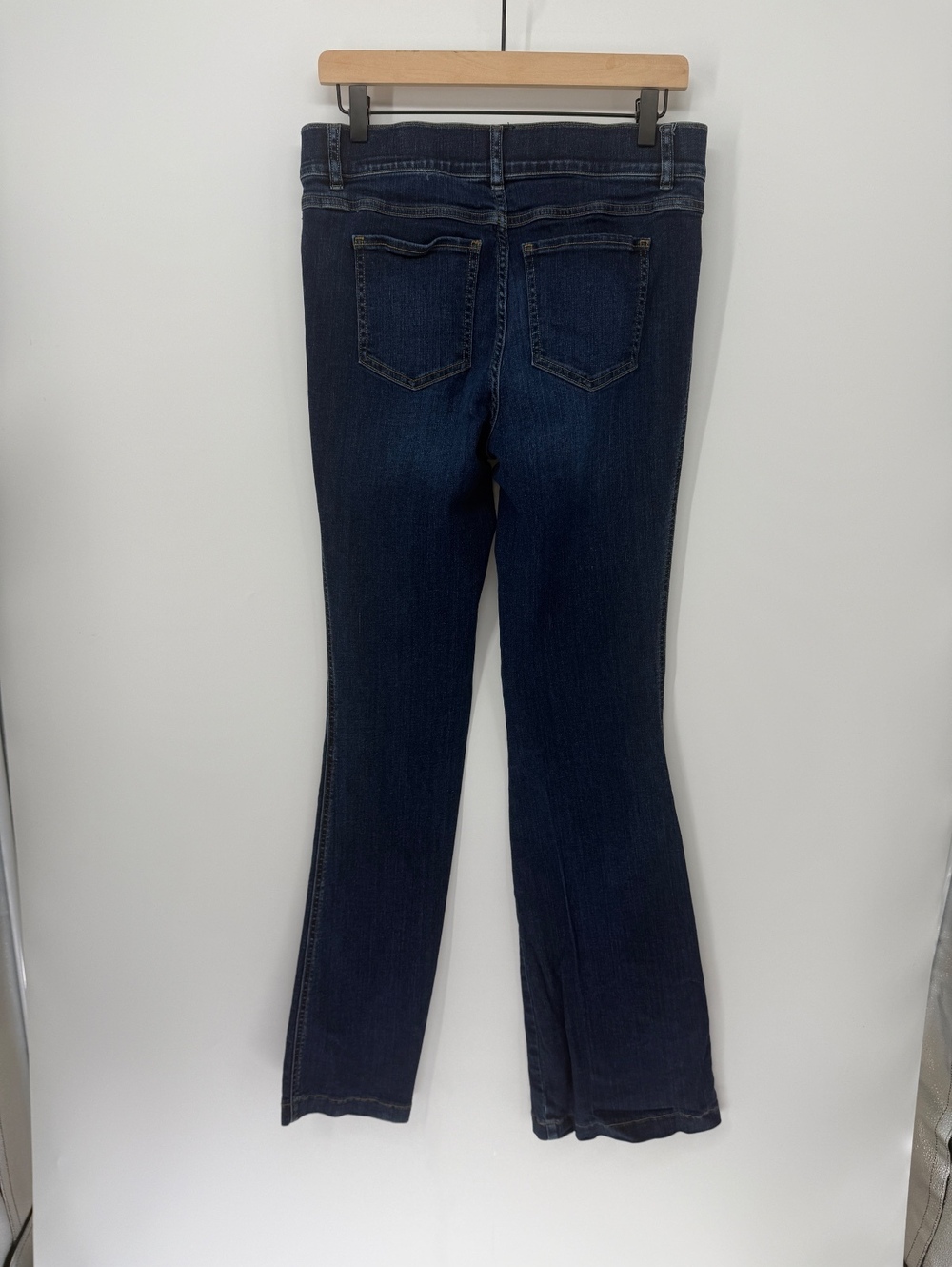 SPANX Stretch Denim Jeggings | Women's Large | Pull-On Shaping Jeans | Pre-Loved - Picture 4 of 5